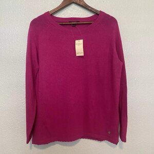 Esmara 100% Cashmere Pink Medium Sweater Long Sleeve